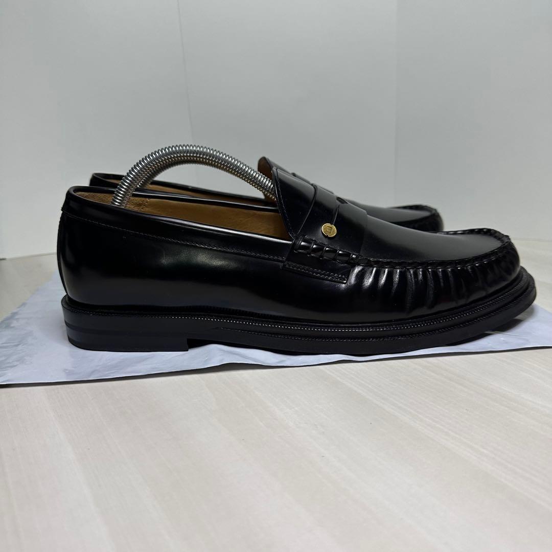 美品☆ダンヒル☆ローファー☆レザー☆ブラック☆サイズ42☆83