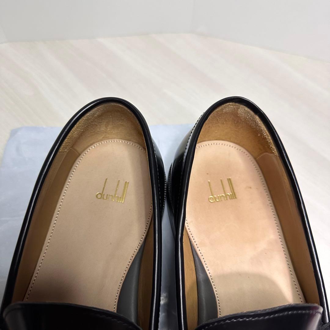 美品☆ダンヒル☆ローファー☆レザー☆ブラック☆サイズ42☆83