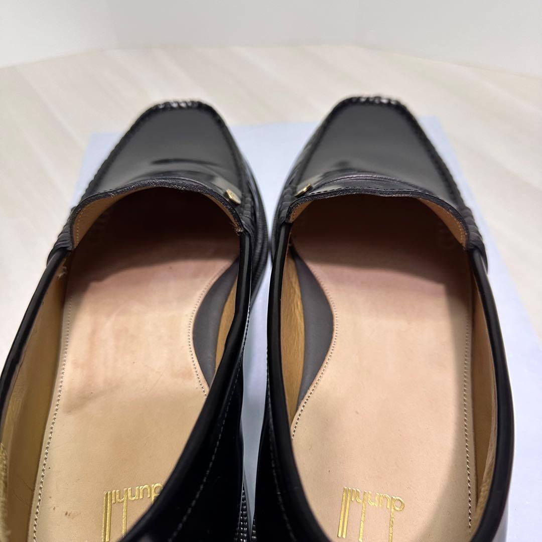 美品☆ダンヒル☆ローファー☆レザー☆ブラック☆サイズ42☆83