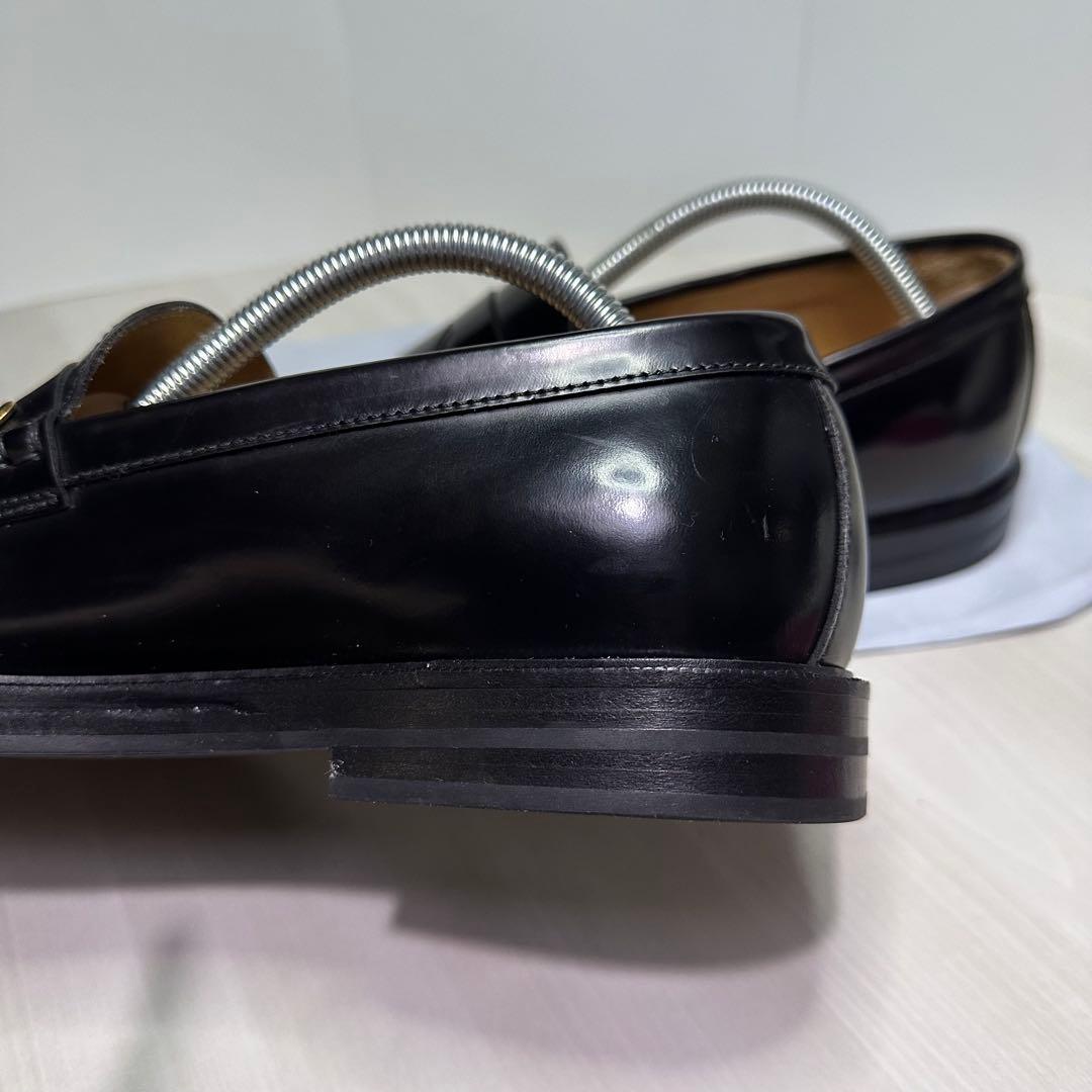 美品☆ダンヒル☆ローファー☆レザー☆ブラック☆サイズ42☆83