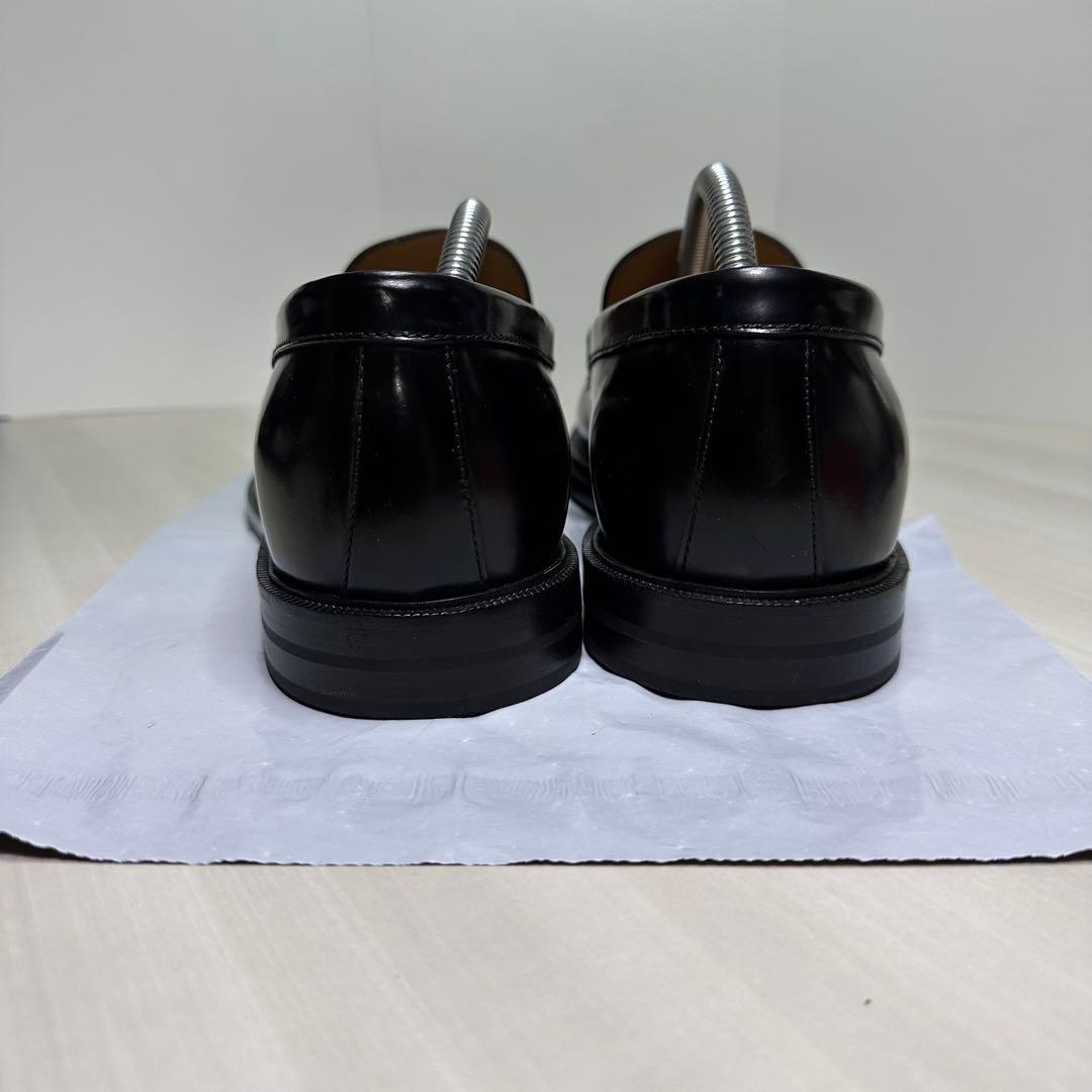 美品☆ダンヒル☆ローファー☆レザー☆ブラック☆サイズ42☆83