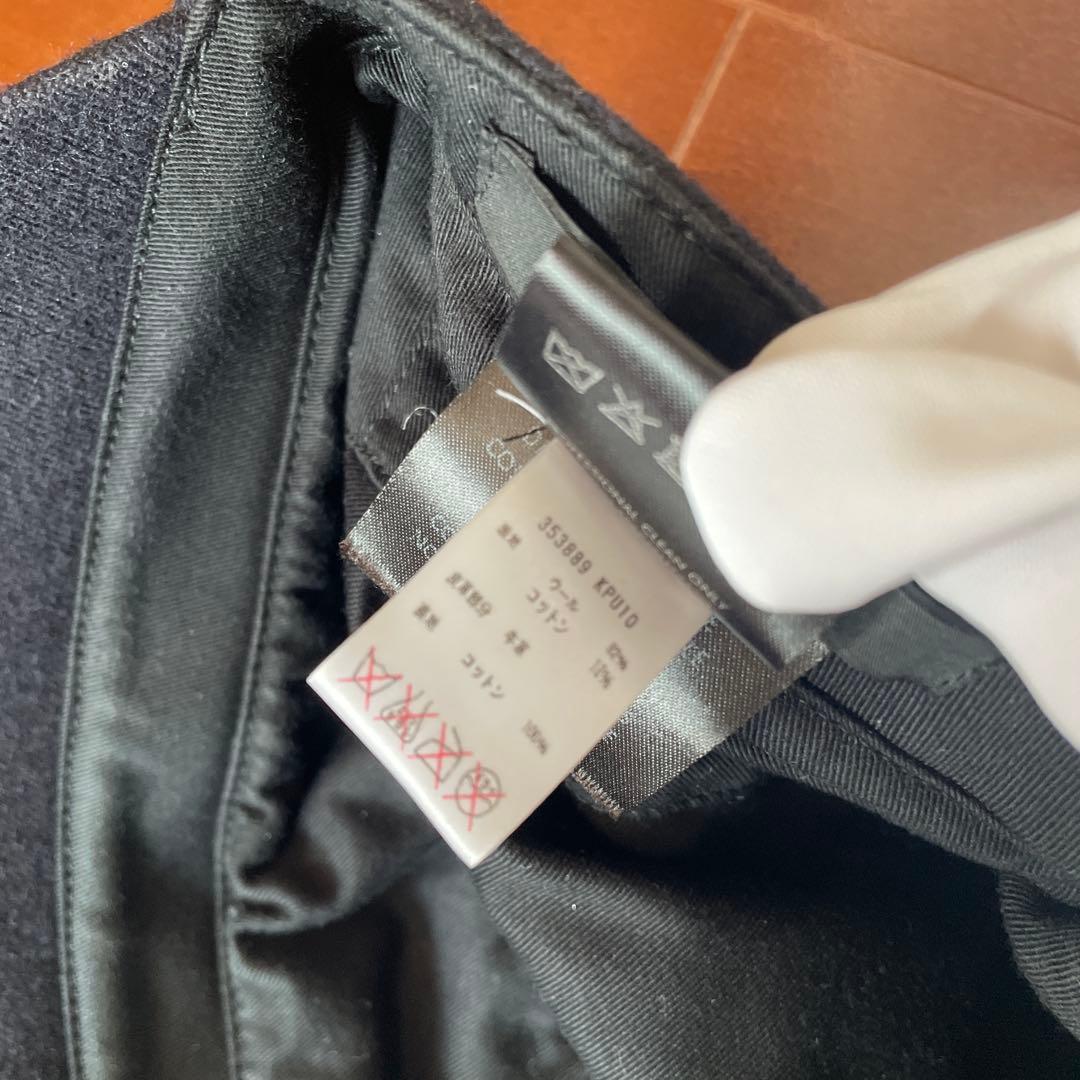 GUCCI ウールキャスケット ブラック