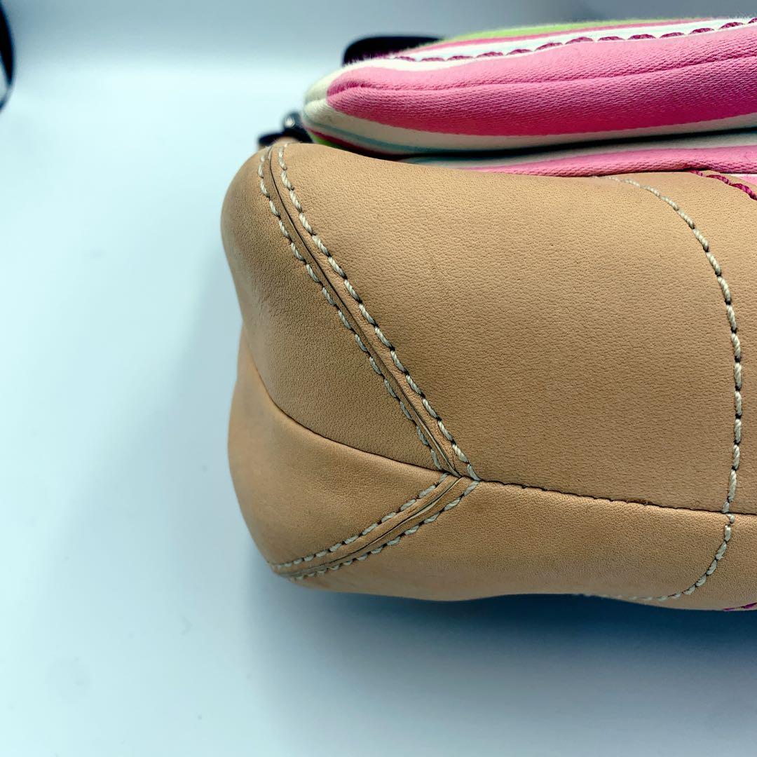 COACHコーチ ソーホー　ショルダーバッグ　キャンバス　マルチカラー