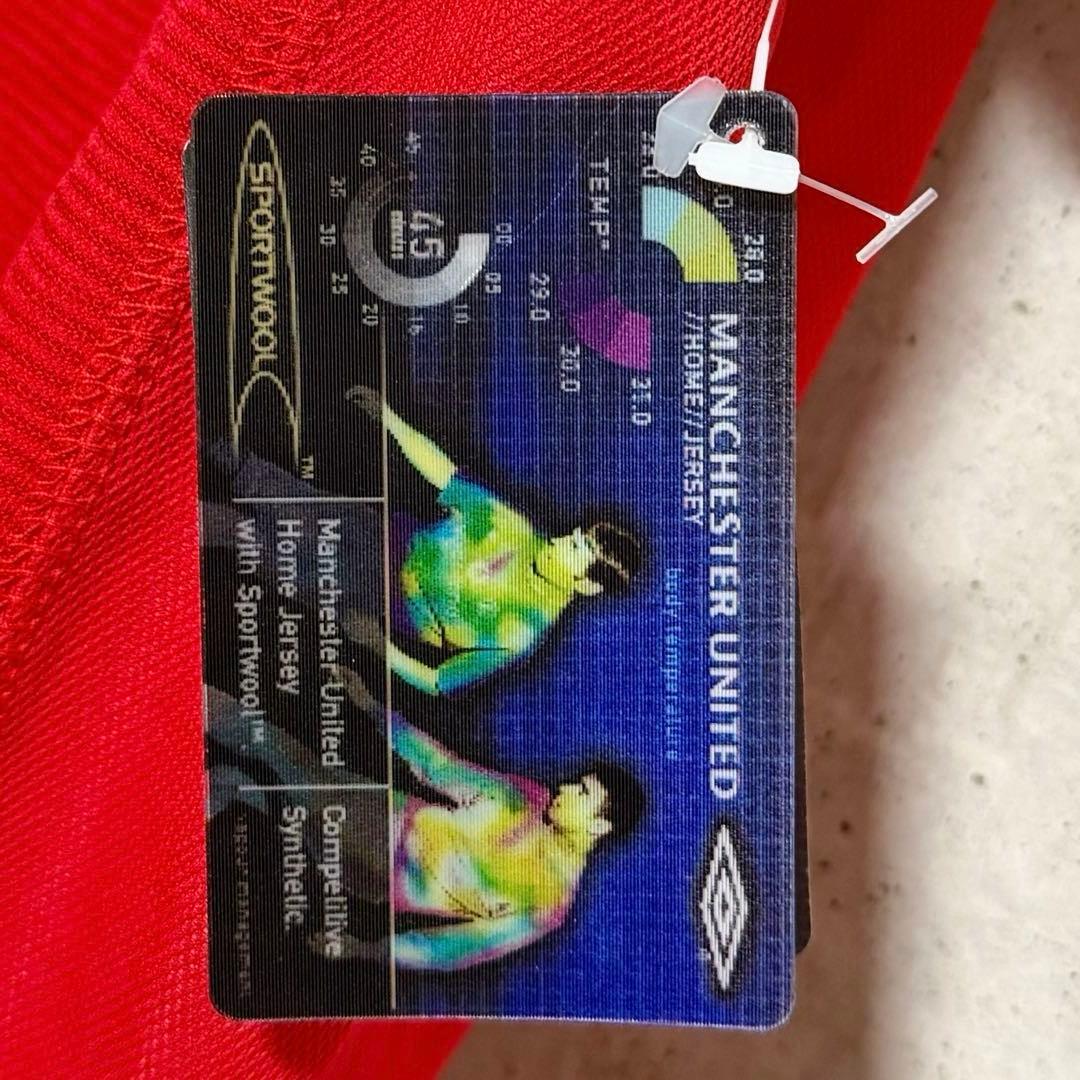 【新品/タグ付き】01/02マンチェスター・U ♯7 ベッカム【Lサイズ】ホーム