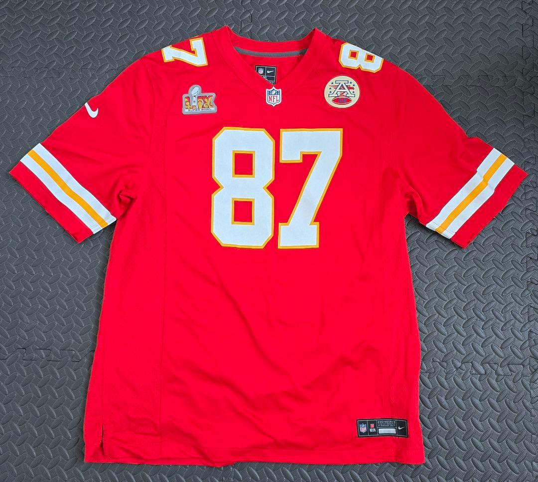 【公式】カンザスシティ チーフス スーパーボウル LIX ゲーム ジャージ