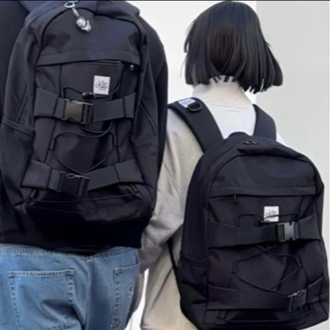 ✨レア✨カオヨリナカミ リュック バックパック 黒 ブラック 大容量