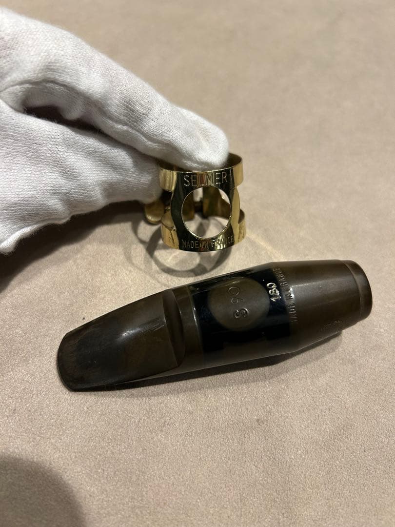 Selmer S90 180 アルトサックス用マウスピース　リガチャー　旧タイプ