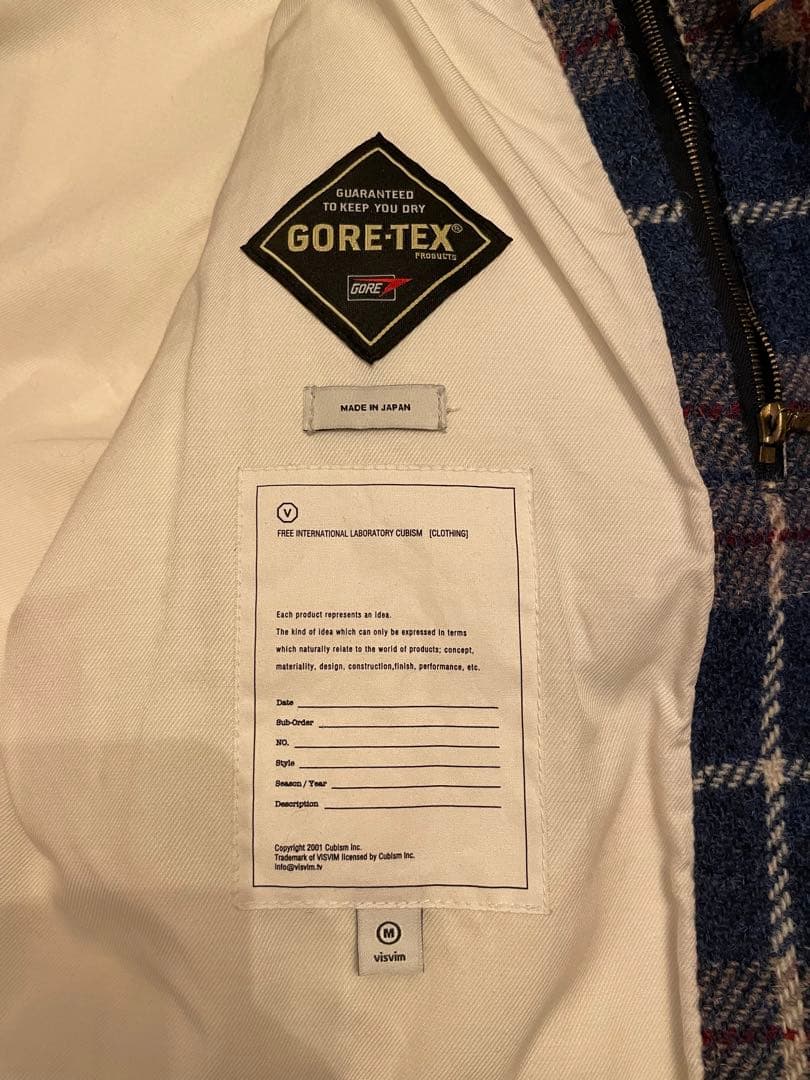 希少　美品　VISVIM ORION TWEETED JACKET M