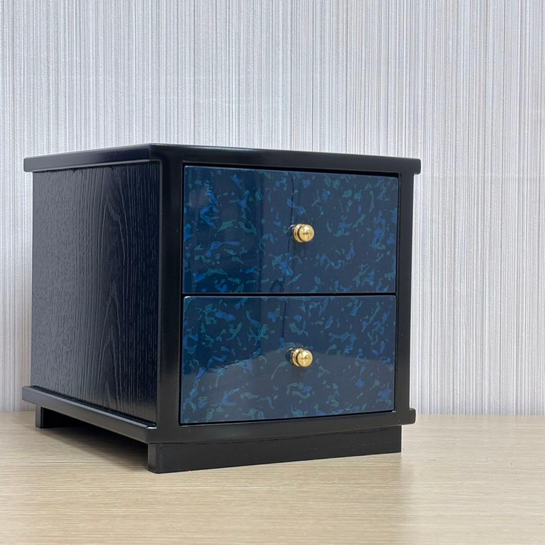 ★新品 津軽塗 ロイヤルコレクション 夢タンス 2段 小引出し チェスト