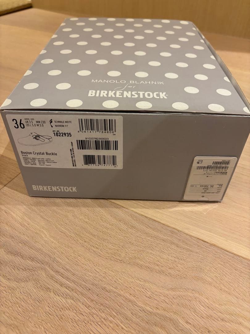 マノロブラニク　ビルケンシュトック ボストンmanoloblahnik サンダル