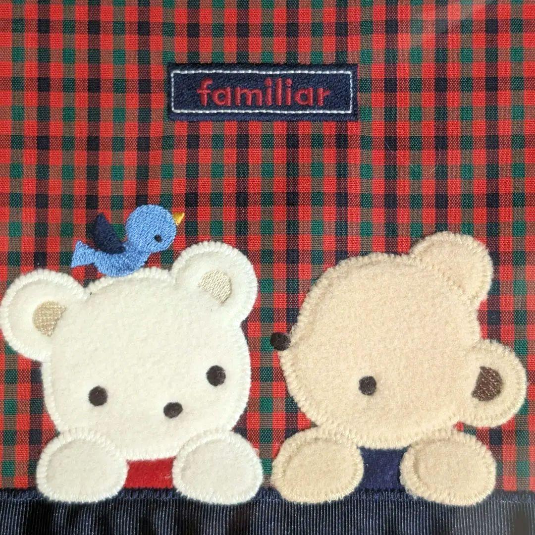 【新品未開封】♡familiarアップリケ母子手帳ケース♡ファミリア#Lサイズ