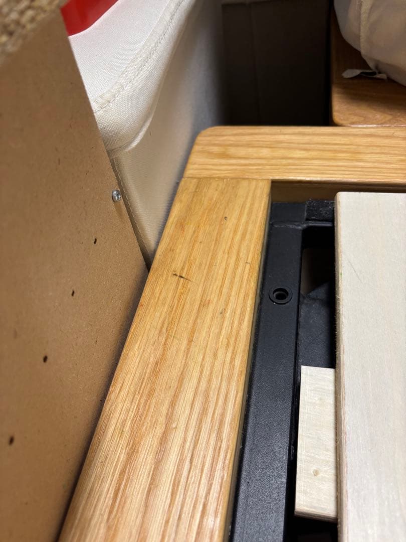 無印良品　シングルベッドフレーム　オーク　送料込み