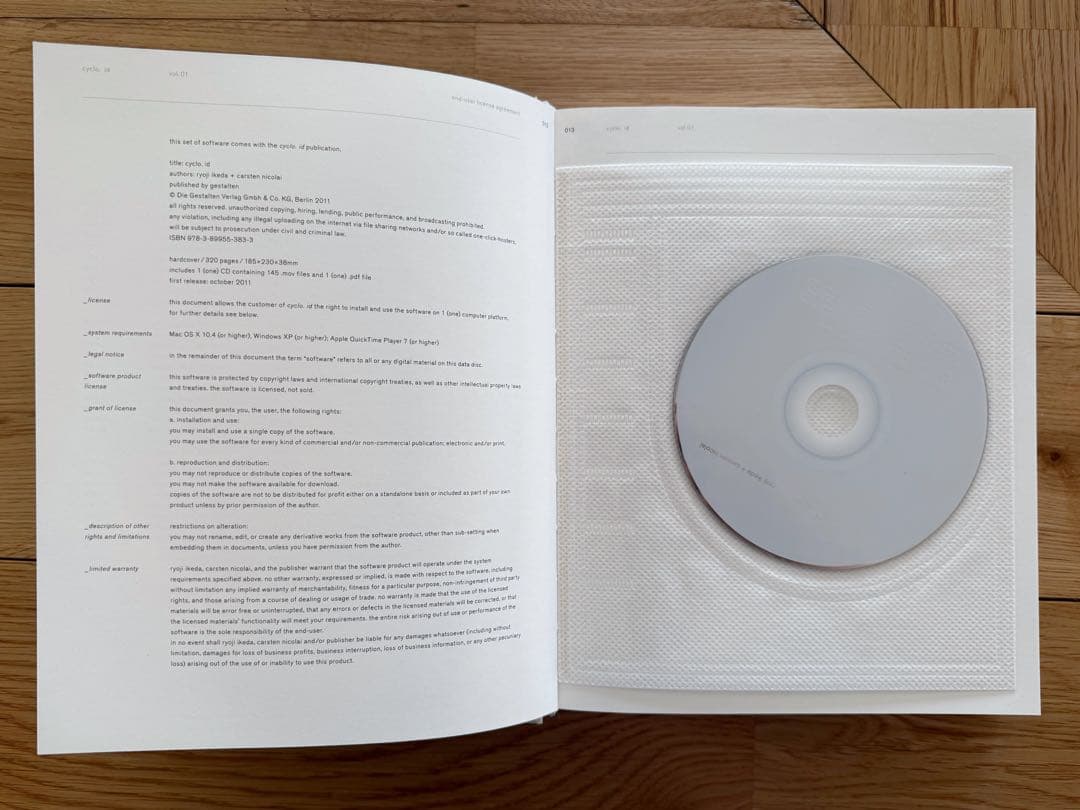 池田亮司 × Alva Noto - cyclo.id vol.01