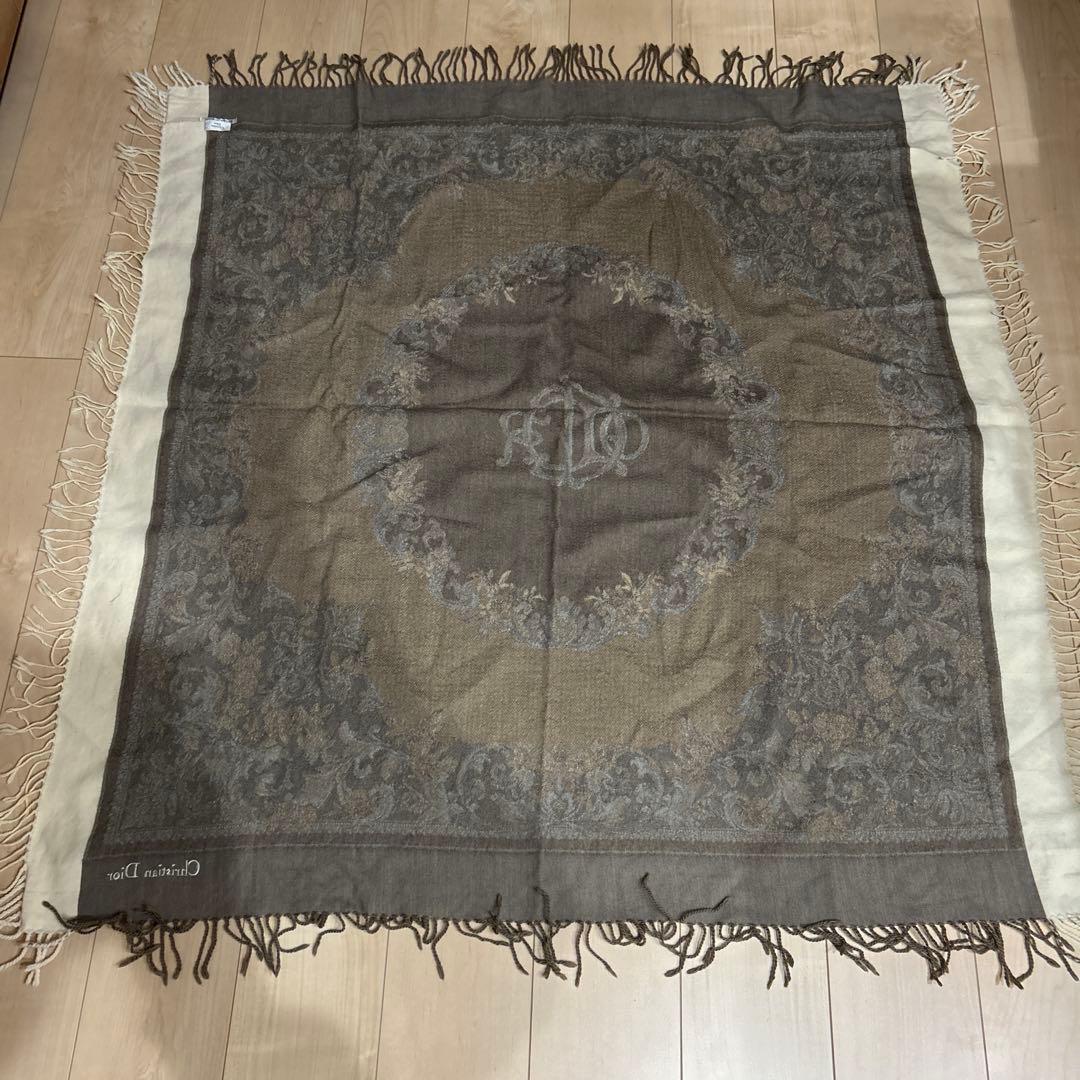 クリスチャンディオールDiorの大判ストール