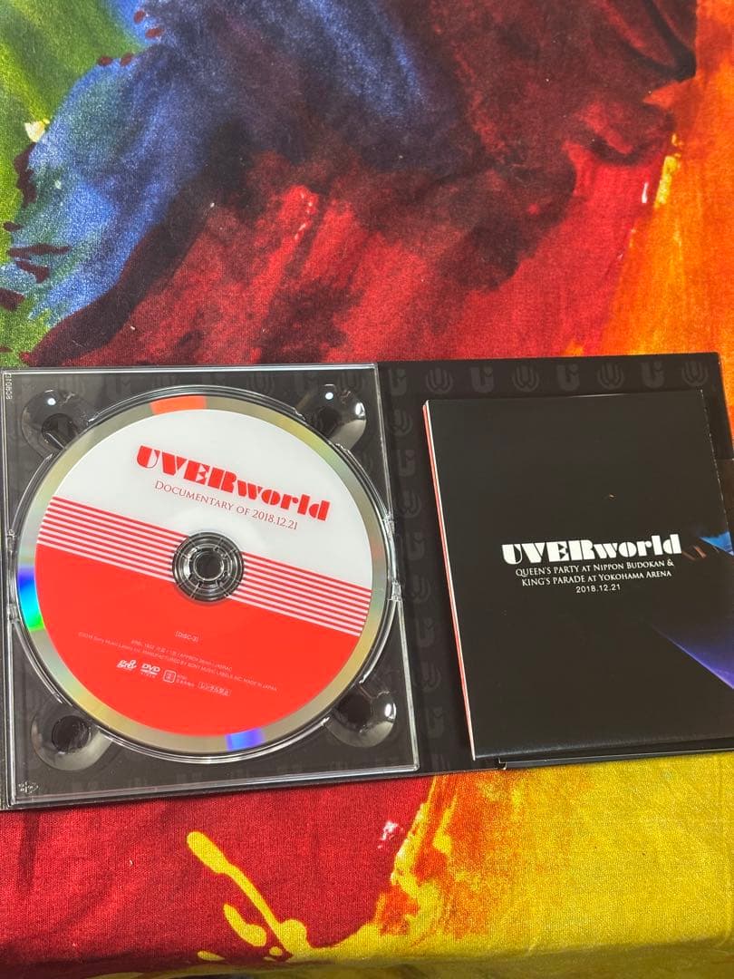 UVERworld CD2枚組 ライブ 2018