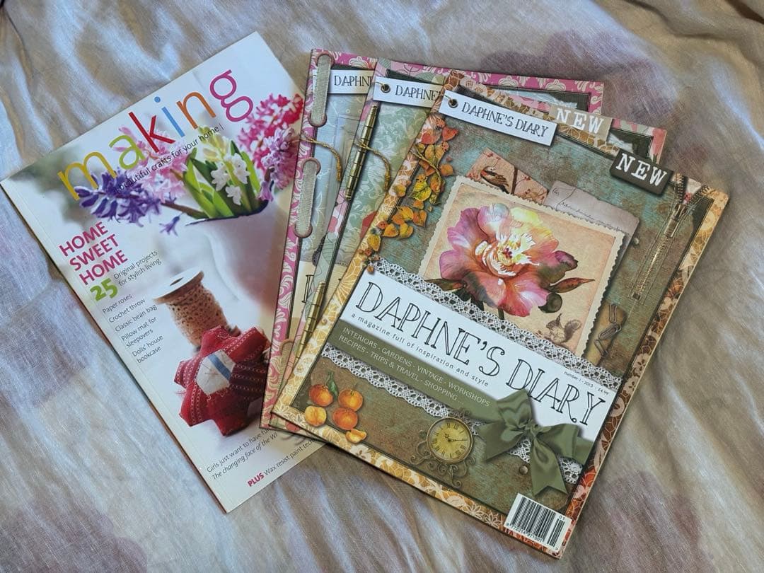 英国　クラフト　暮らし　雑誌　DAPHNE’S DIARY 2010年代