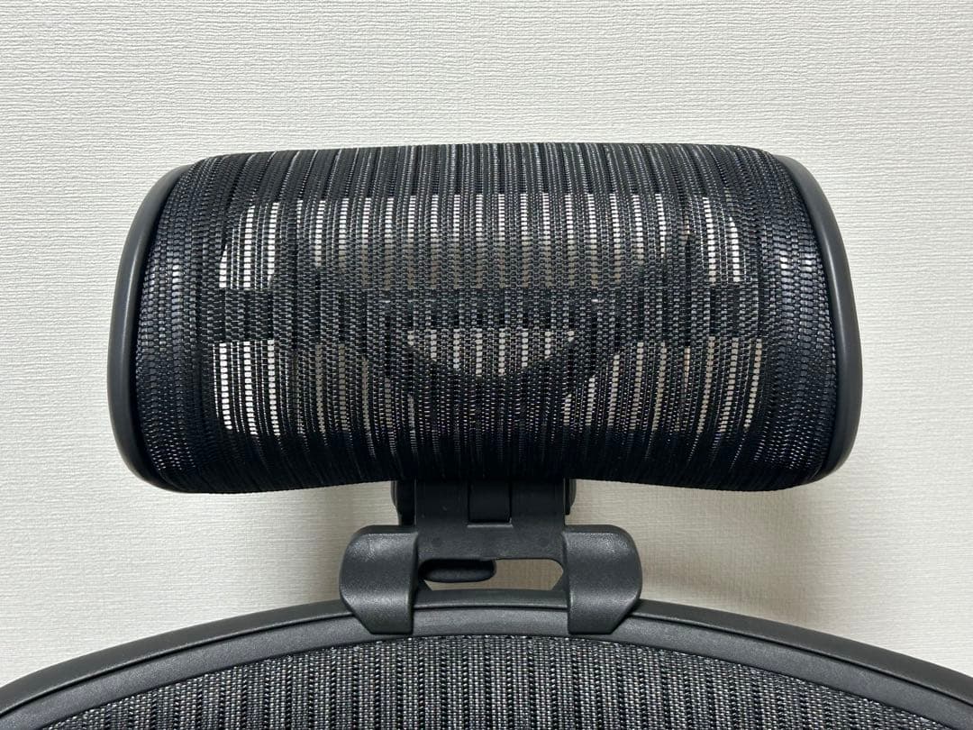 ハーマンミラー アーロンチェア Bサイズ フル装備 ヘッドレスト セット