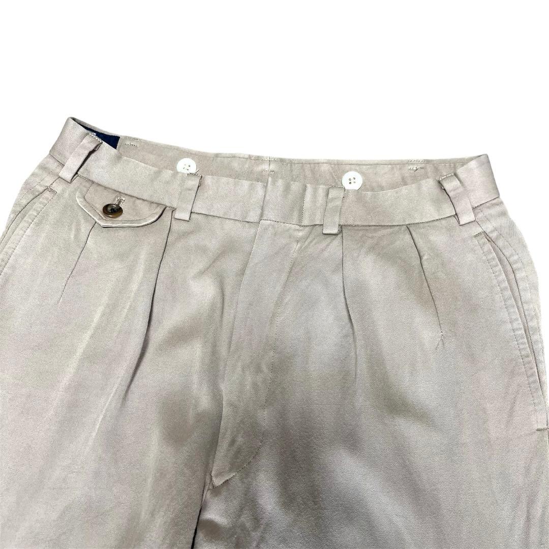 希少 90's ラルフローレン レーヨンギャバ スラックス