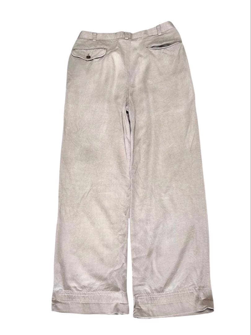 希少 90's ラルフローレン レーヨンギャバ スラックス