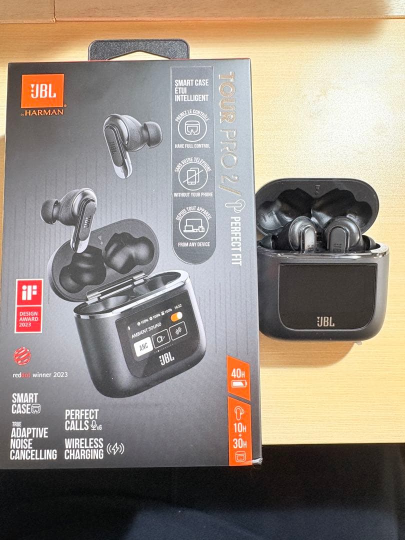 【美品！】JBL TOUR Pro 2 ワイヤレスイヤホン 完品