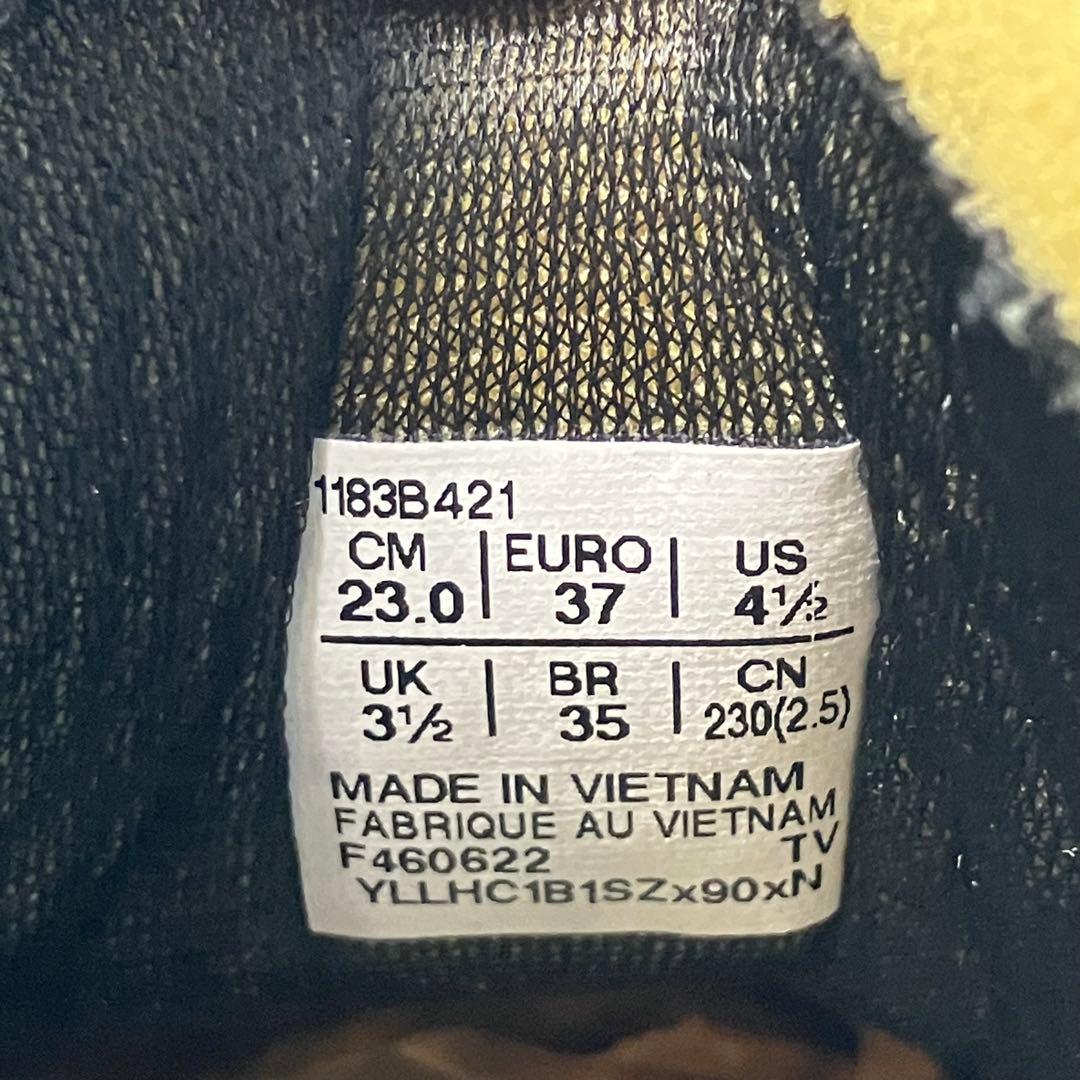 オニツカタイガー デンティグレ LS ホワイト グレー 23cm