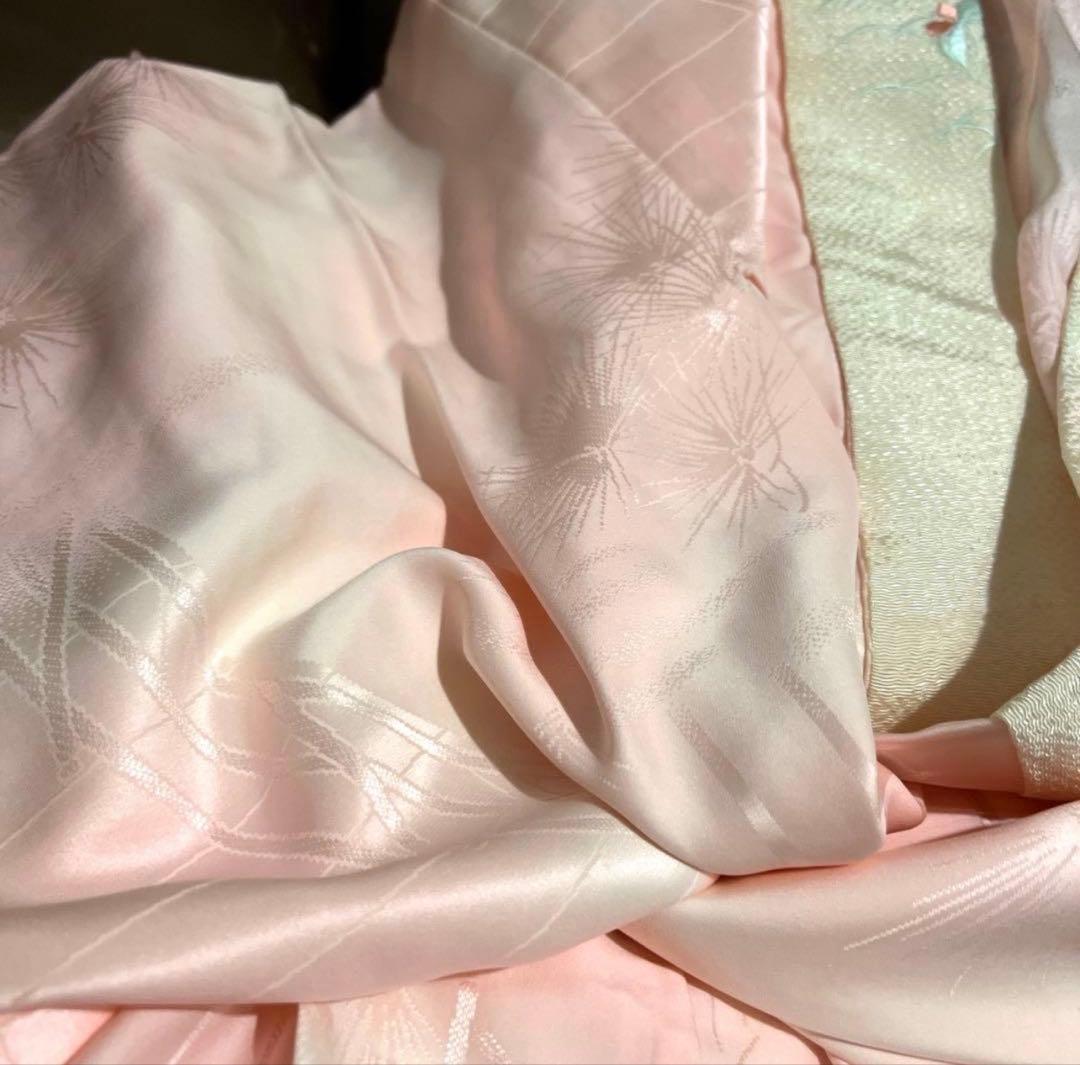 みえすけ✨ 振袖セット✨　振袖、刺繍半衿付き長襦袢の2点セット✨