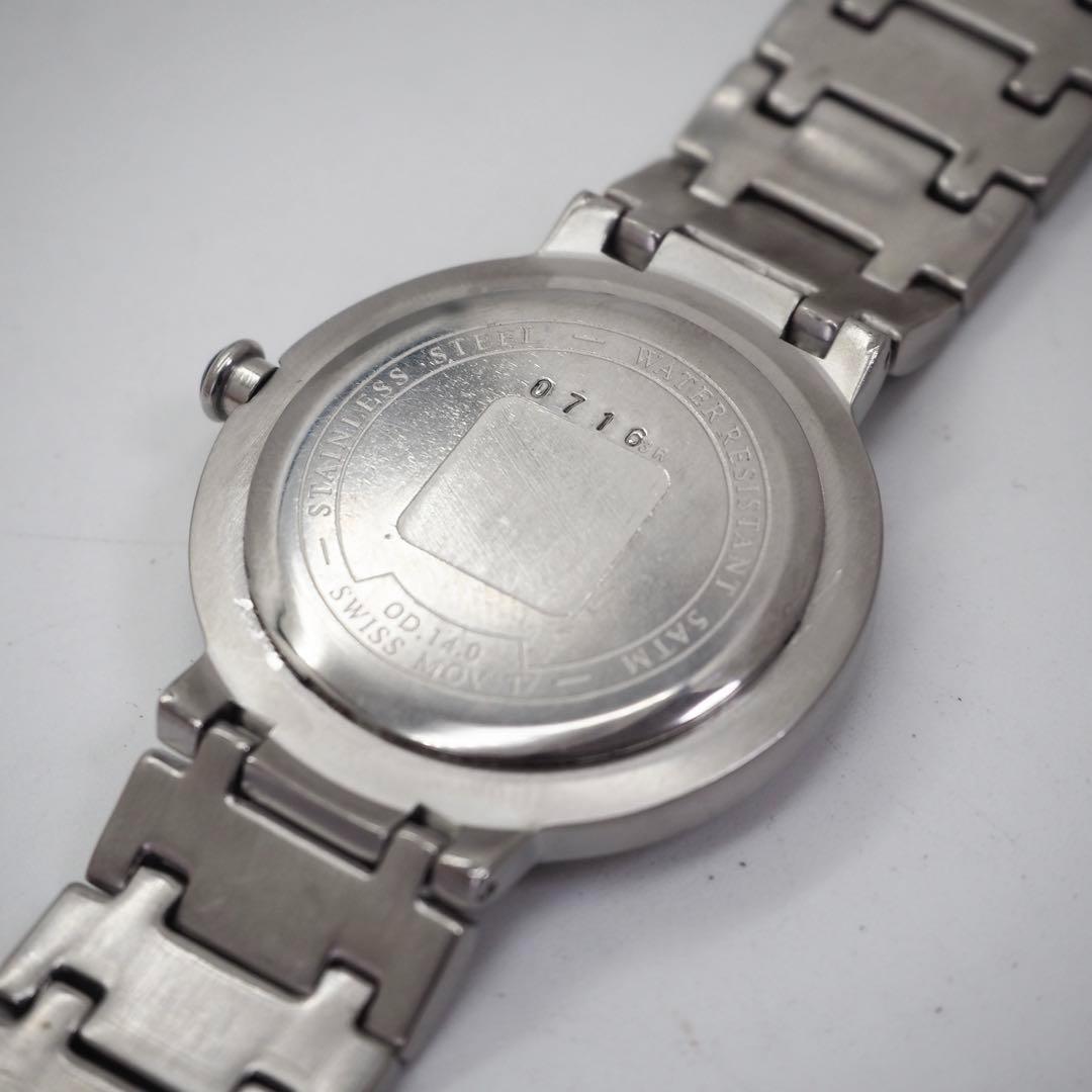 463 稼働　GIVENCHY　時計　レディース　メンズ　シルバー シンプル