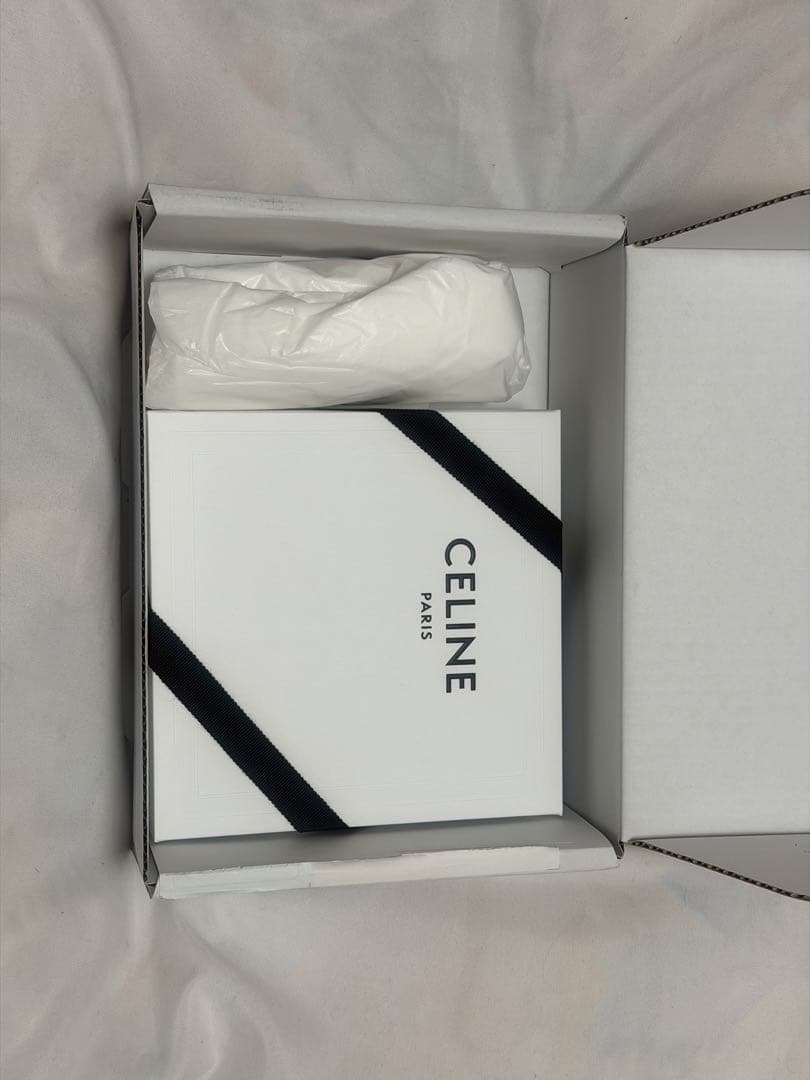 CELINE バイフォールドウォレット/クロコダイル型押しカーフスキン新品未開封