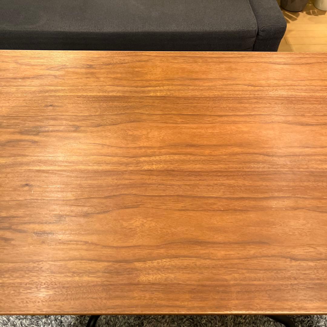 Noce アジャスタブルテーブルBF6420 ブラック×ウォールナット