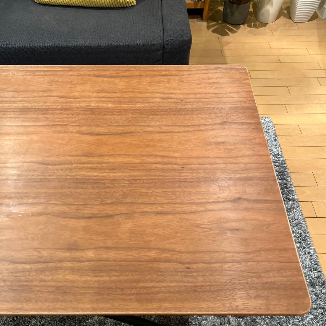 Noce アジャスタブルテーブルBF6420 ブラック×ウォールナット