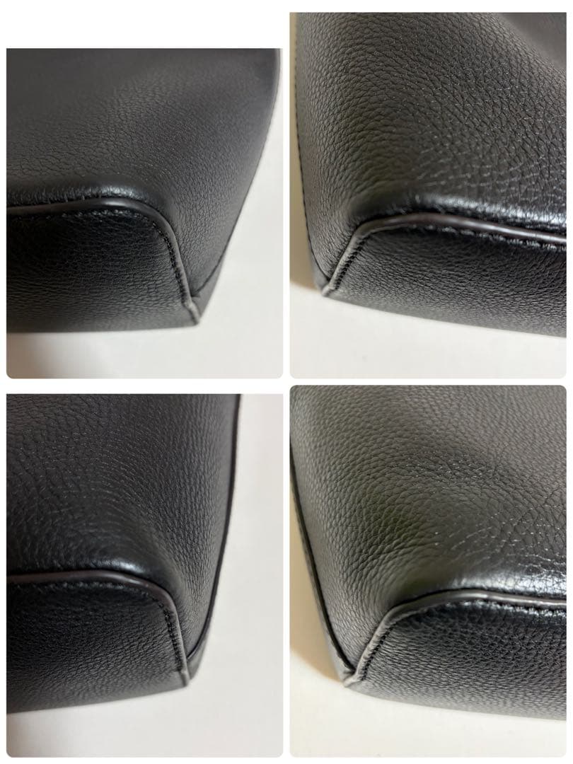 ✨美品✨ トリーバーチ トートバッグ A4可 レザー マックグロー フリンジ 黒