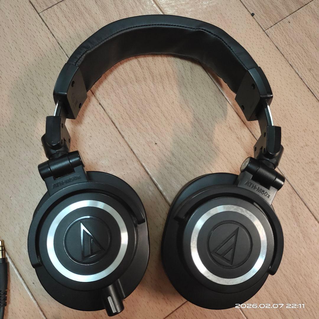 audio-technica ATH-M50x 有線ヘッドセット