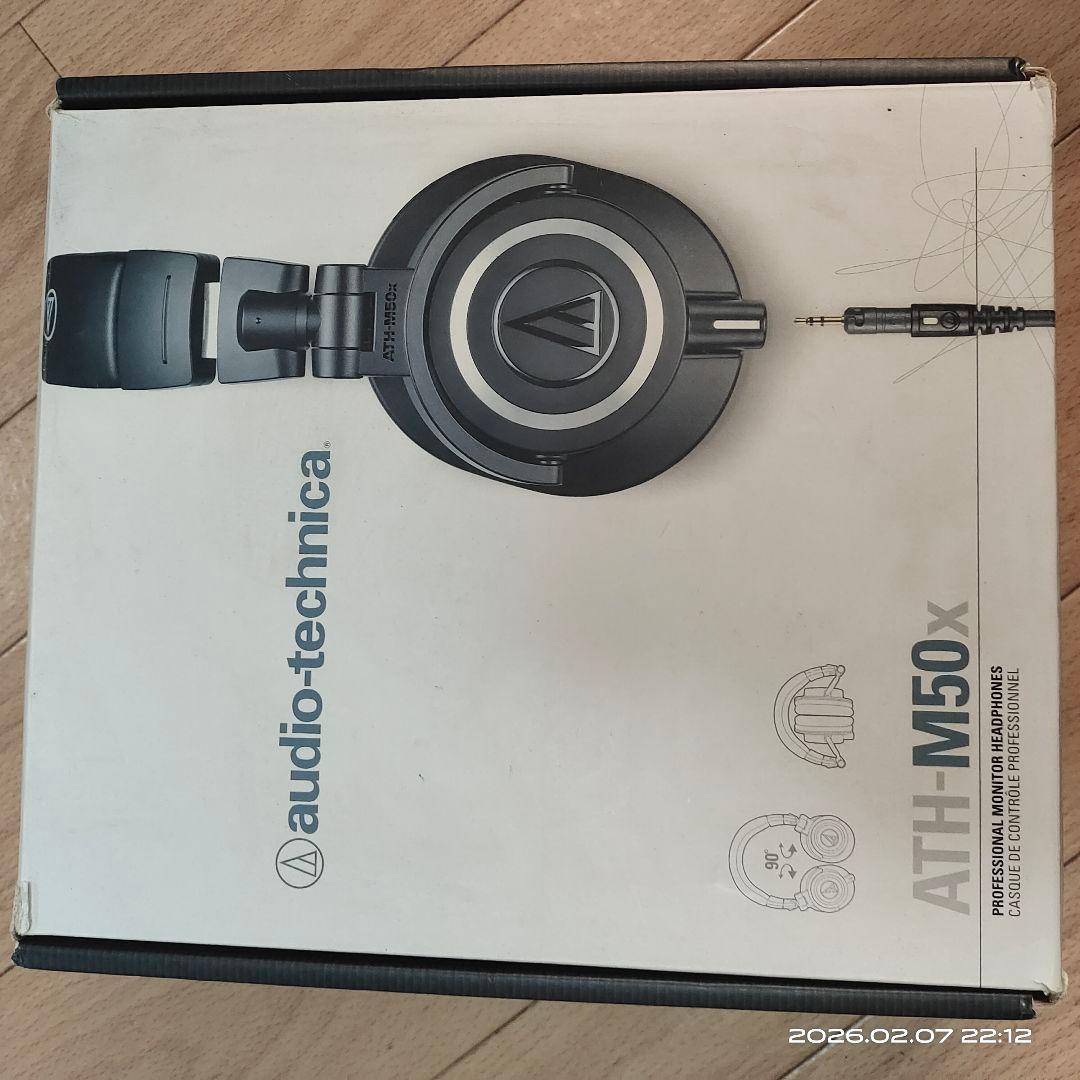 audio-technica ATH-M50x 有線ヘッドセット