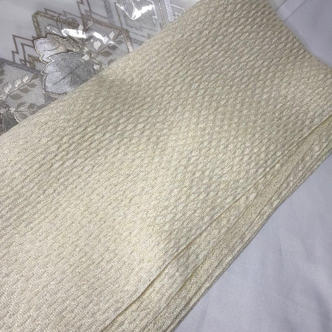 新品　2026年新作モデル　アイボリー　帯締め　帯揚げ　半襟　重ね襟　セット