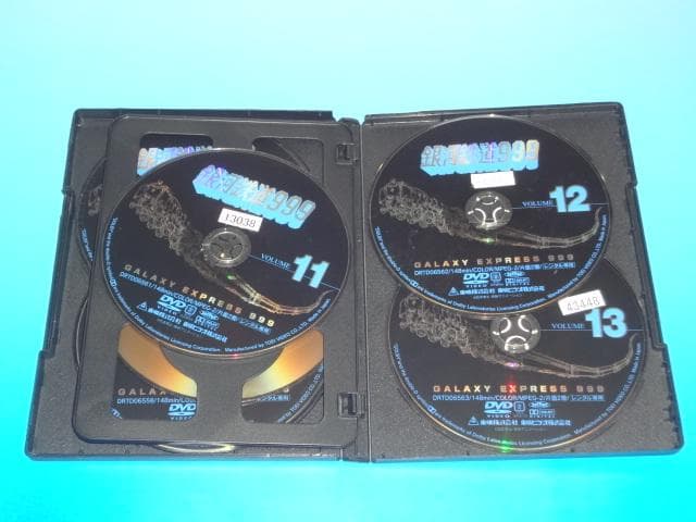 DVD 銀河鉄道999 19巻 全巻 レンタル ケース付き