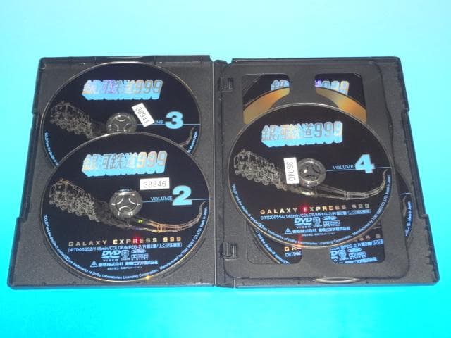 DVD 銀河鉄道999 19巻 全巻 レンタル ケース付き