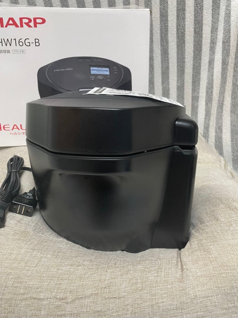 【新品未使用】SHARP KN-HW16G-B BLACK ヘルシオホットクック