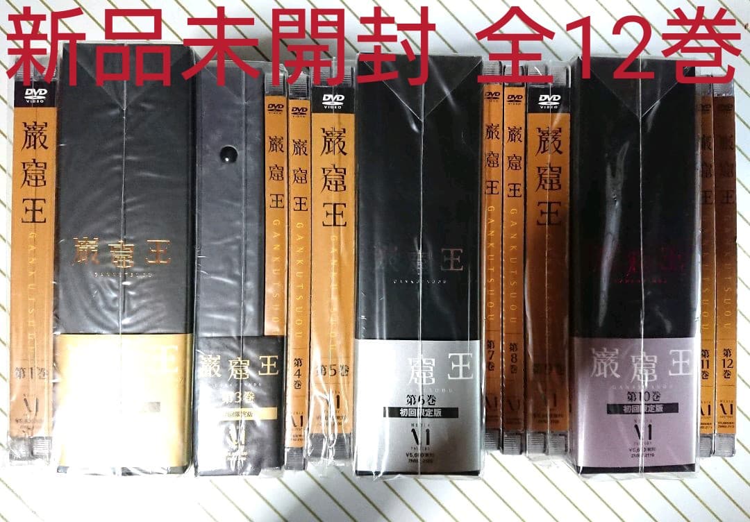 《全巻》DVD　岩窟王　全12巻　初回限定版