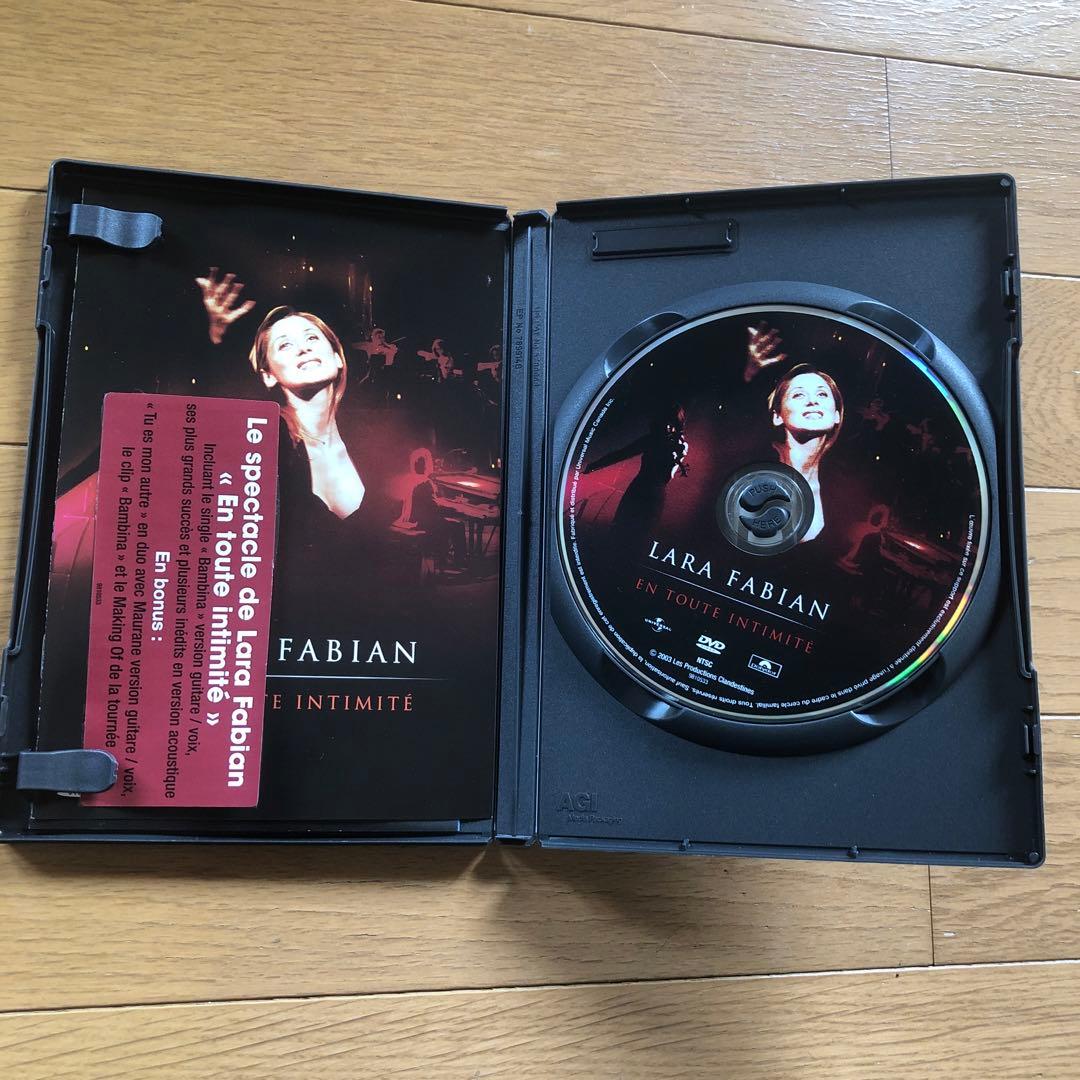 Toute Intimite DVD Lara Fabian ララ•ファビアン