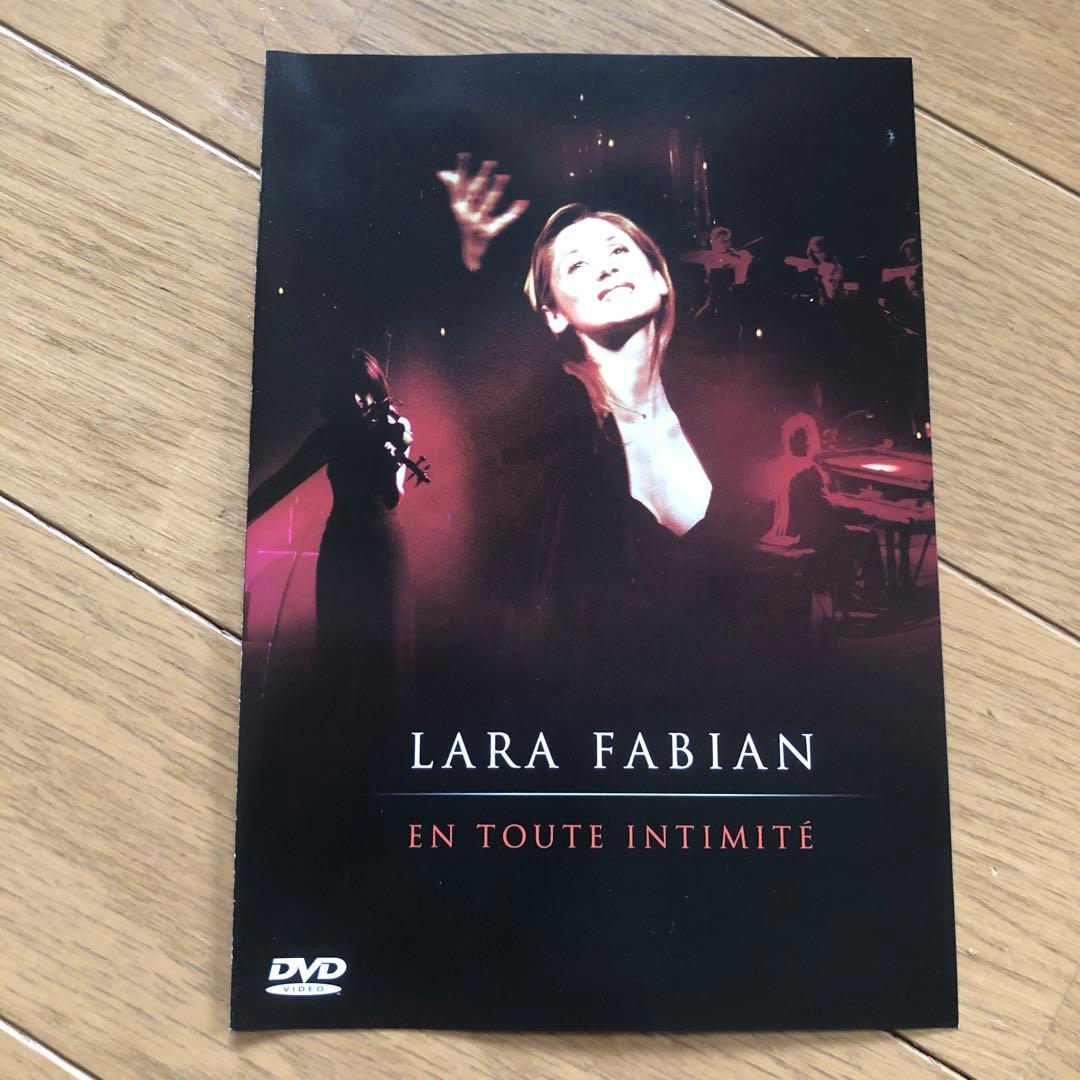 Toute Intimite DVD Lara Fabian ララ•ファビアン