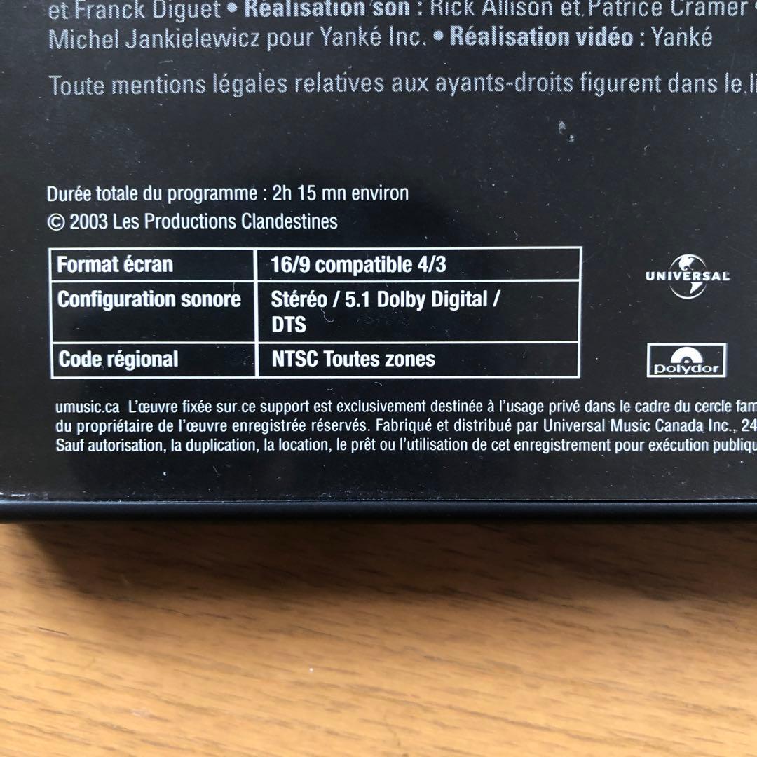 Toute Intimite DVD Lara Fabian ララ•ファビアン