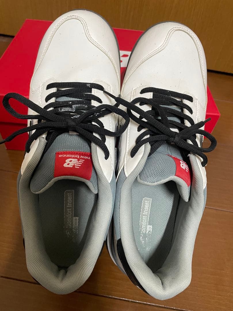 安全靴New Balance スニーカー ホワイト/ブラック