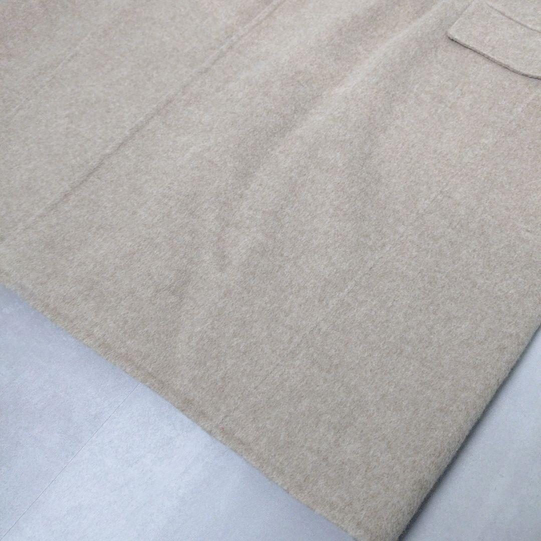 GALERIE VIE　ウールダブルフェイス チェスターコート　ベージュ　36
