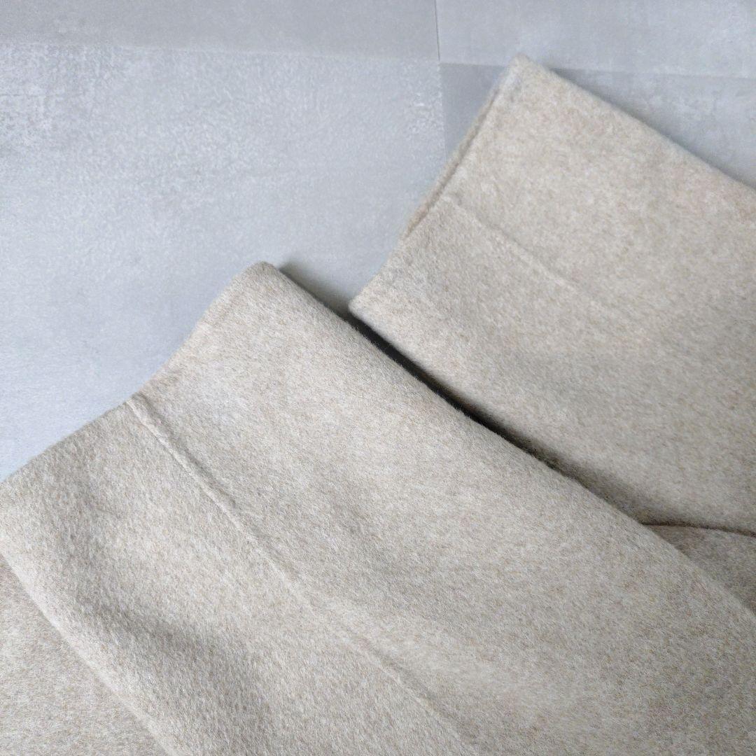 GALERIE VIE　ウールダブルフェイス チェスターコート　ベージュ　36