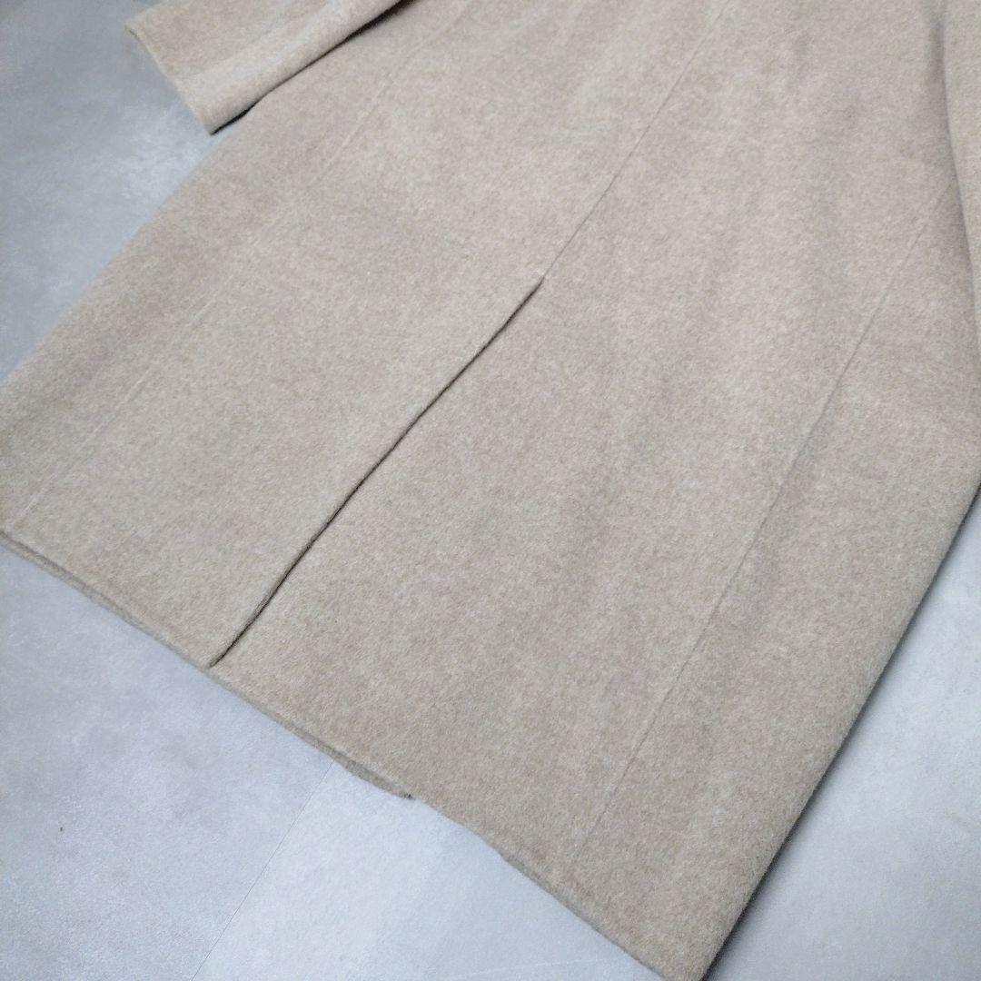 GALERIE VIE　ウールダブルフェイス チェスターコート　ベージュ　36