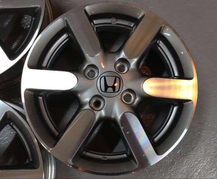 ホンダ N-ONE 純正ホイール N-BOX N-WGN ガンメタポリッシュ綺麗