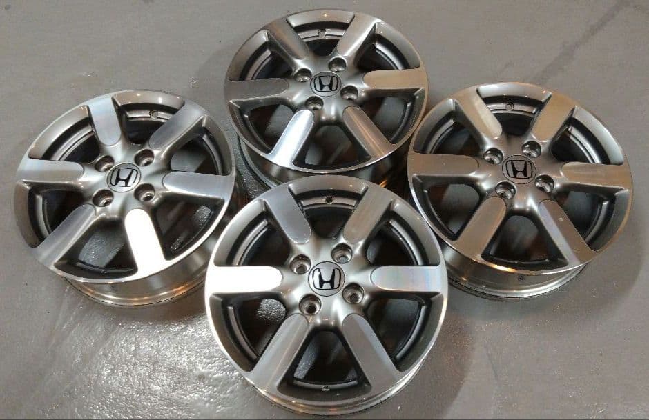 ホンダ N-ONE 純正ホイール N-BOX N-WGN ガンメタポリッシュ綺麗