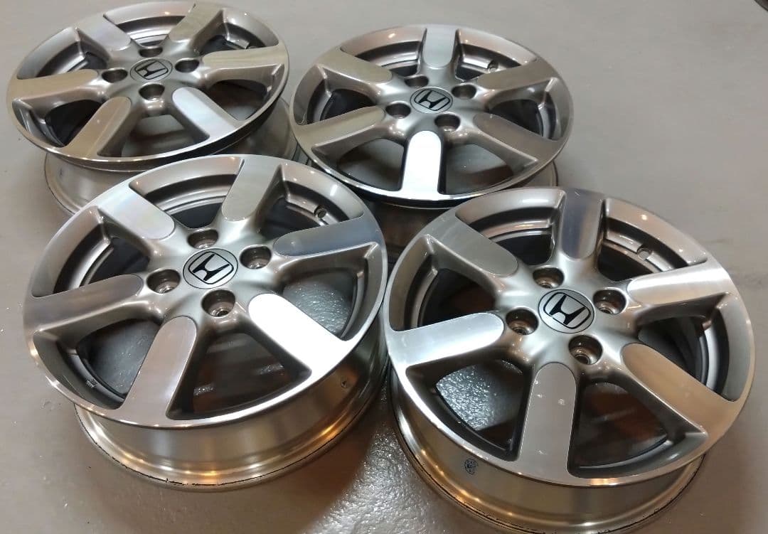 ホンダ N-ONE 純正ホイール N-BOX N-WGN ガンメタポリッシュ綺麗