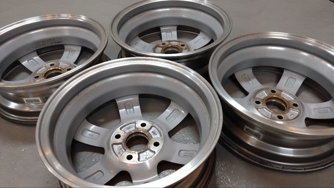 ホンダ N-ONE 純正ホイール N-BOX N-WGN ガンメタポリッシュ綺麗