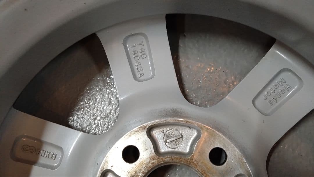 ホンダ N-ONE 純正ホイール N-BOX N-WGN ガンメタポリッシュ綺麗